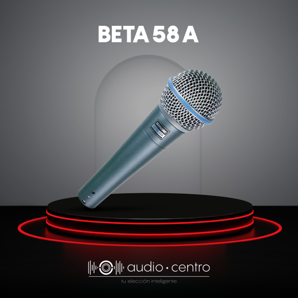 MICROFONO SHURE BETA58A SUPERCARDIOIDE