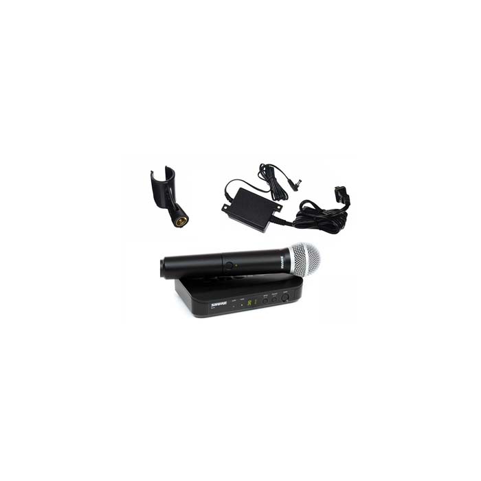 Shure BLX24/SM58-J10 Sistema Micrófono Inalámbrico de Mano