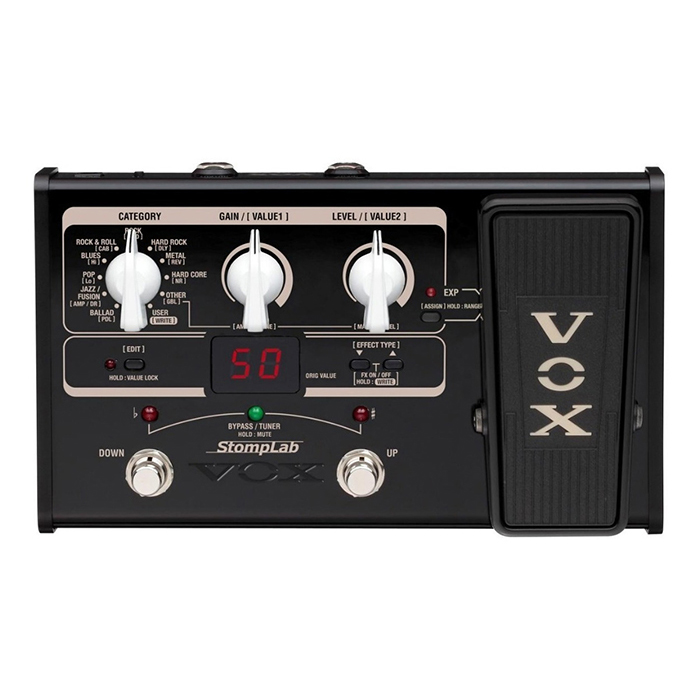 PEDALERA PARA GUITARRA ELECTRICA VOX STOMPLAB 2G SL2G - Audiocentro