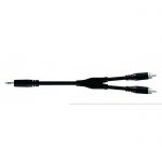 EXTENSIÓN BULK540LU18 DE 1.8 MTS DE 3.5 A 2 RCA MACHOS.