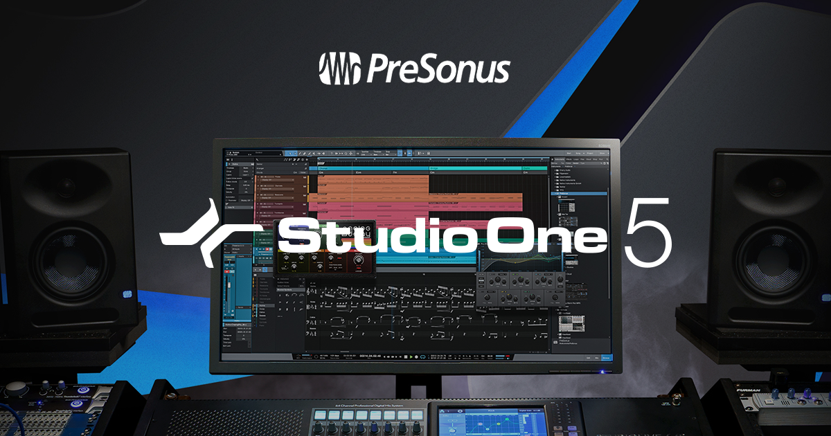 En este momento estás viendo Grabe, Produzca y mezcle desde una sola aplicación: Studio One 5