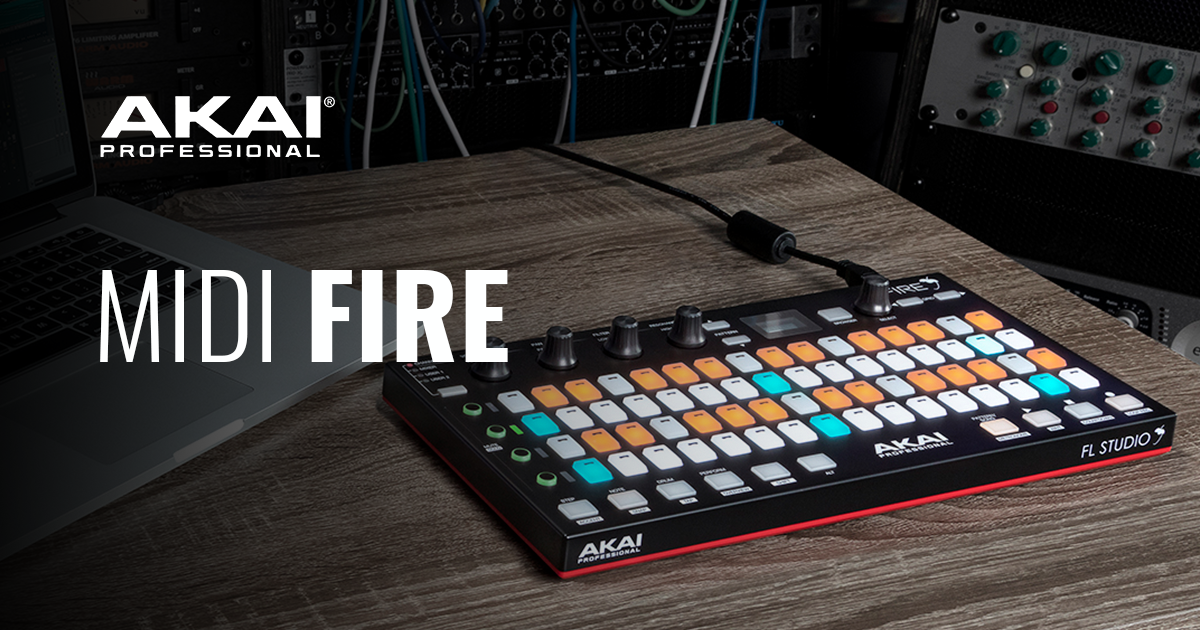 En este momento estás viendo Enciende tu flujo creativo con el controlador MIDI AKAI FIRE, epecial para FL Studio