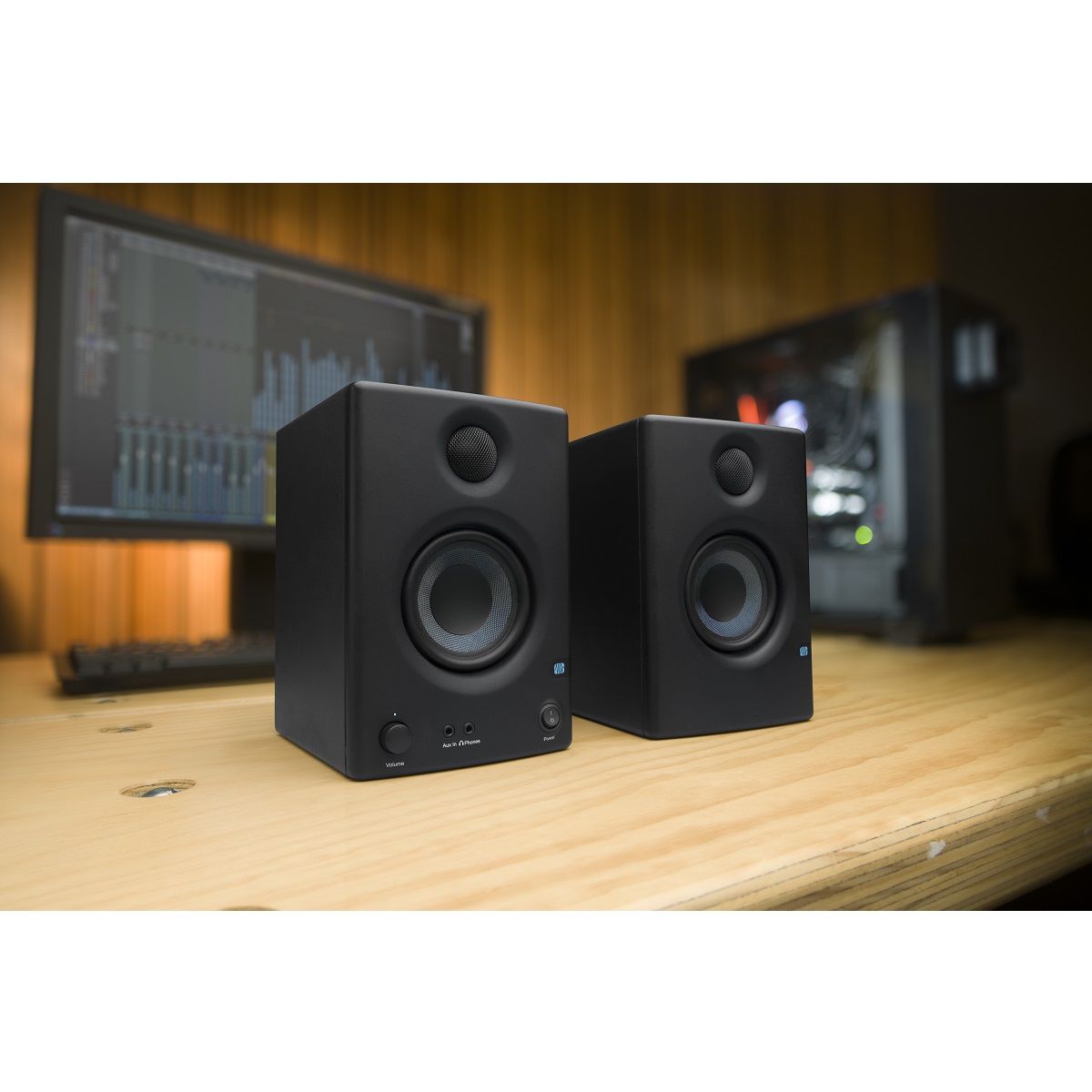 Monitores de estudio caja acústica Presonus Eris E3.5 Active 2 UNIDADES —  Electroventas