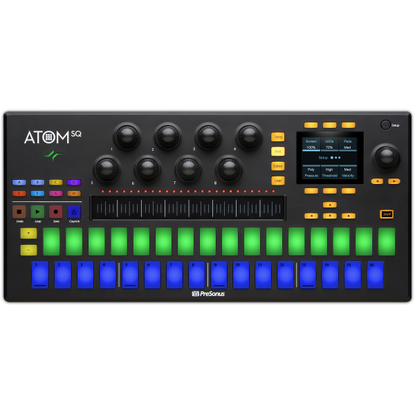 ATOM SQ: Controlador híbrido teclado MIDI de presonsu