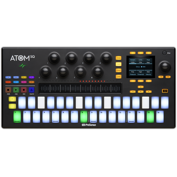 ATOM SQ: Controlador híbrido teclado MIDI de presonsu