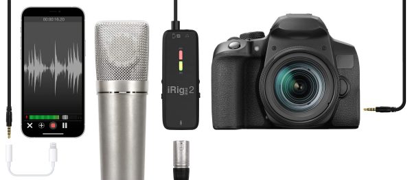 INTERFACE XLR IK MULTIMEDIA IRIG PRE 2