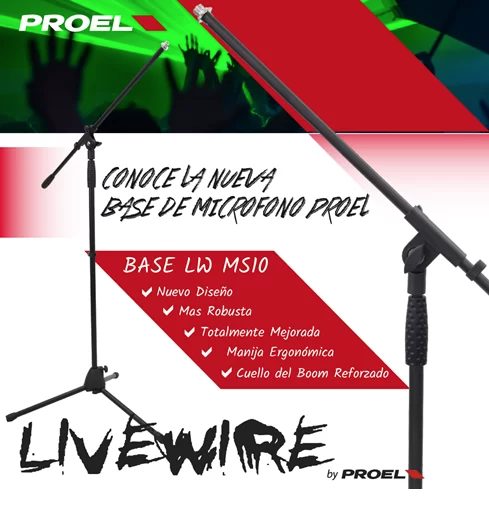 Base para micrófono Proel LWMS10