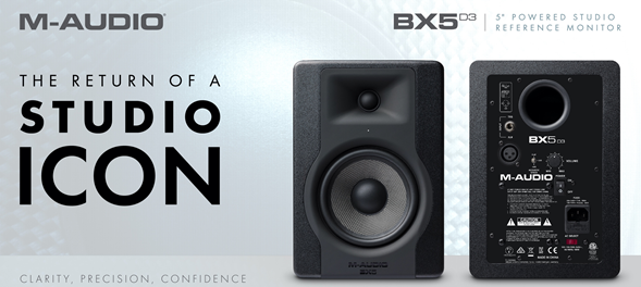 Monitor de estudio BX5 de M-AUDIO