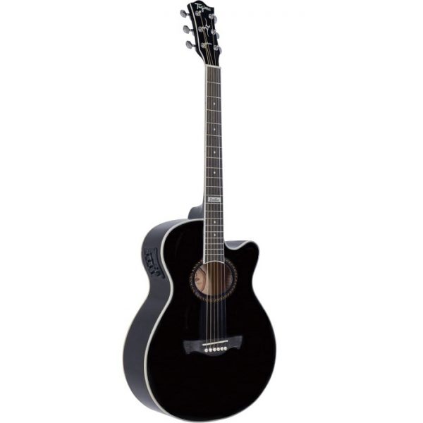 GUITARRA ELECTROACUSTICA TAGIMA DALLAS EQ BK D COLOR NEGRO