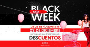 Lee más sobre el artículo Black Week – Audiocentro del 26 de noviembre al 03 de diciembre de 2021