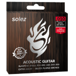 ENCORDADO SOLEZ ACUSTICA ACERO SLASPB10