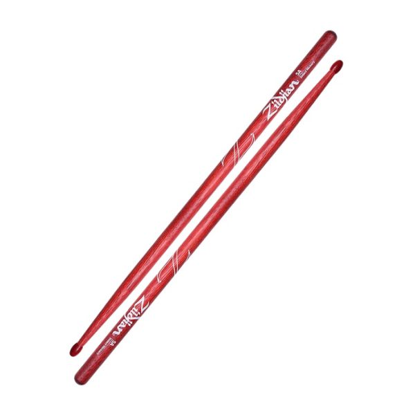 BAQUETAS ZILDJIAN Z5ANR 5A NYLON ROJA