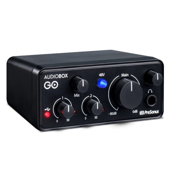 AUDIOBOX GO USB INTERFAZ DE AUDIO PRESONUS DE 2 CANALES