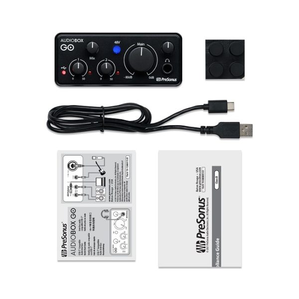 AUDIOBOX GO USB INTERFAZ DE AUDIO PRESONUS DE 2 CANALES