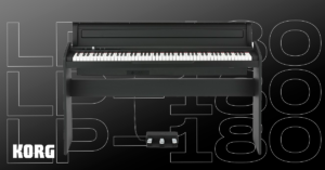 Lee más sobre el artículo KORG LP-180 Digital Piano, Emanando una sensación de calidad que supera su clase.