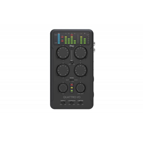 INTERFAZ AUDIO IK MULTIMEDIA IRIG PRO QUATTRO I/O