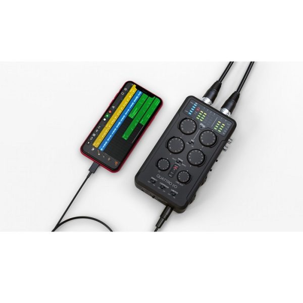 INTERFAZ AUDIO IK MULTIMEDIA IRIG PRO QUATTRO I/O