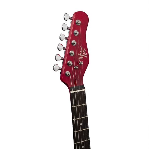 GUITARRA E M.KELLY 63OP TRANS RED