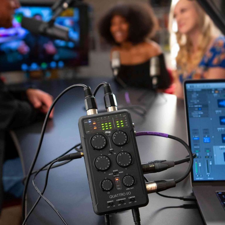 IRIG PRO QUATTRO I/O IK MULTIMEDIA