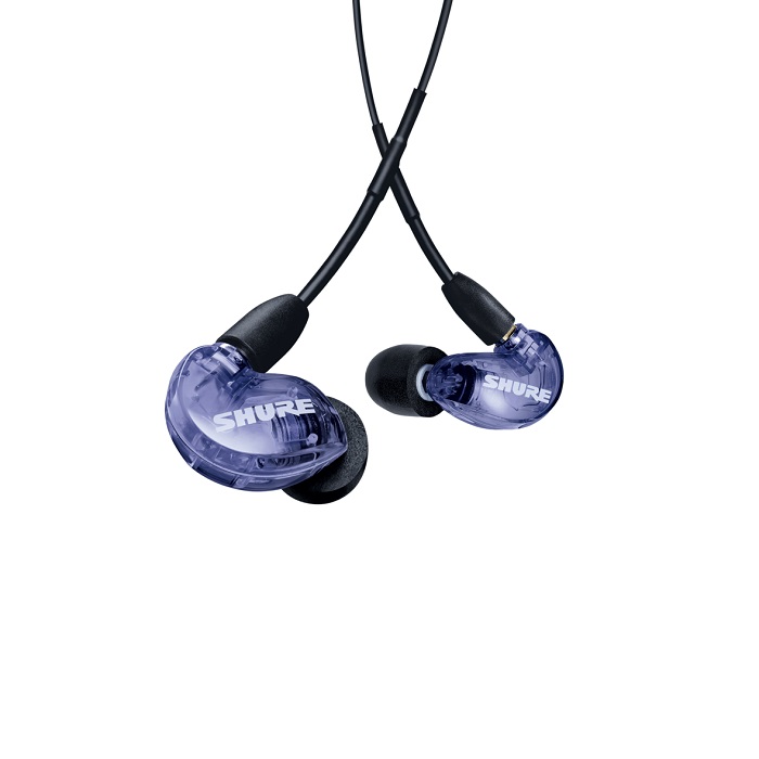 AUDIFONOS IN-EAR SE215SPE-PL MORADO SHURE - Audiocentro