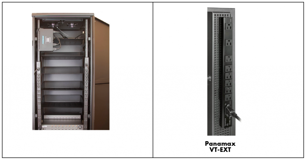 Furman VT-EXT: Distribución de energía vertical