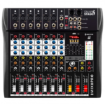 MEZCLADOR ITALIAN STAGEIS 2MIX8PROUS CON INTERFAZ USB Y BT