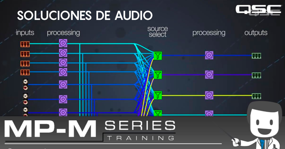 En este momento estás viendo Soluciones de audio con la serie MP-M Music Business de QSC.