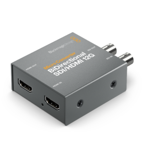 CONVERTIDOR BLACKMAGIC MICRO CONVERTER BIDIRECT SDI/HDMI 12G PSU