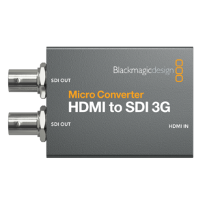 <span>BLACKMAGIC DESIGN</span>CONVERTIDOR BLACKMAGIC MICRO CONVERTER HDMI TO SDI 3G PSU