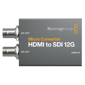 CONVERTIDOR BLACKMAGIC MICRO CONVERTER HDMI TO SDI 12G PSU