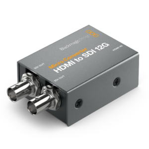 CONVERTIDOR BLACKMAGIC MICRO CONVERTER HDMI TO SDI 12G PSU