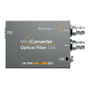 <span>BLACKMAGIC DESIGN</span>CONVERTIDOR BLACKMAGIC MINI CONVERTER – OPTICAL FIBER 12G