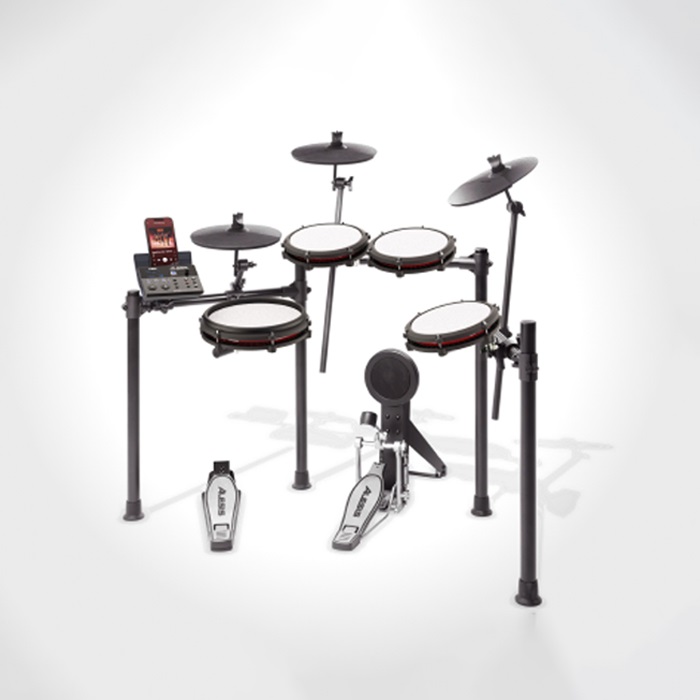 Batería Electrónica Alesis Nitro Max con parches de malla y Bluetooth