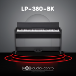 PIANO DIGITAL NEGRO DE 88 TECLAS KORG LP-380-BK