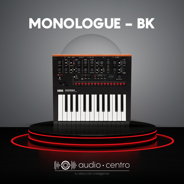 SINTETIZADOR ANALOGO KORG MONOLOGUE BK