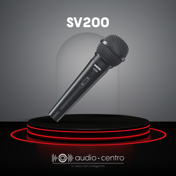 MICRÓFONO SHURE SV200 VOCAL DINÁMICO