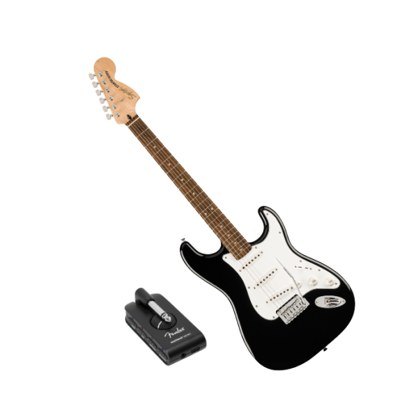 COMBO GUITARRA ELÉCTRICA FENDER SQUIER PK AF STRAT BLK MICRO US EU JP - Imagen 9