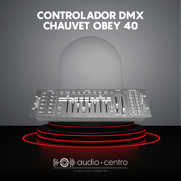 CONTROLADOR DMX CHAUVET OBEY 40