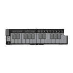 CONTROLADOR MIDI KORG NANOKEY FOLD BK