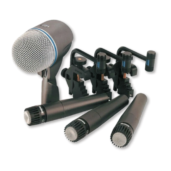 KIT MICRÓFONOS BATERIA SHURE DMK57-52 - Imagen 4