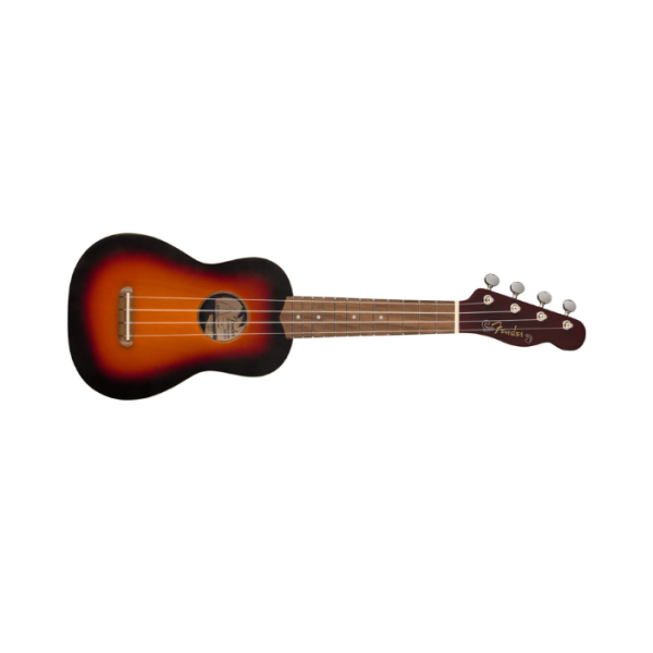 UKELELE FENDER VENICE SOPRANO UKE, 2TS WN - Imagen 3