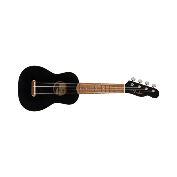 UKELELE FENDER VENICE SOPRANO UKE, BLK WN - Imagen 4