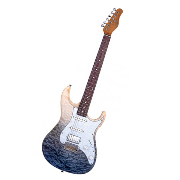 GUITARRA ELECTRICA TAGIMA STELLA DW TBKF DF WH - Imagen 3