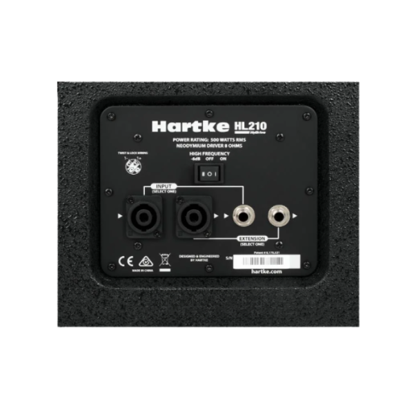 CABINA PARA BAJO ELÉCTRICO HARTKE HL210 - Imagen 5