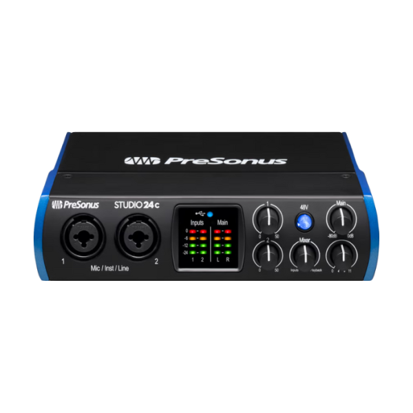INTERFAZ DE AUDIO USB-C PRESONUS STUDIO24C