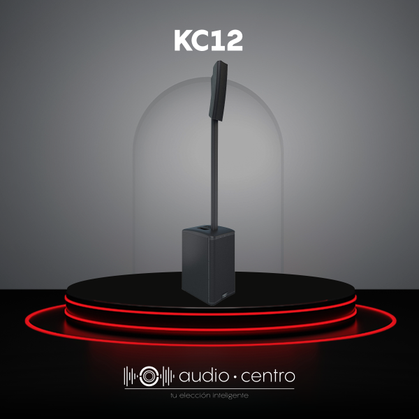 ALTAVOZ ACTIVO DE COLUMNA DE 3 VÍAS QSC KC12-BK