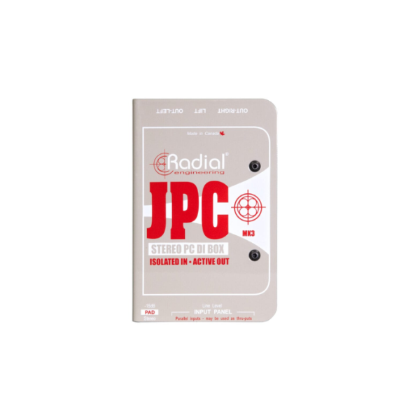 CAJA DIRECTA RADIAL JPC ACTIVA PARA COMPUTADOR - Imagen 3