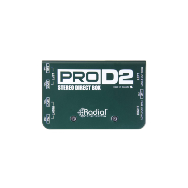 CAJA DIRECTA RADIAL PRO D2 ESTEREO SERIE PRO - Imagen 3