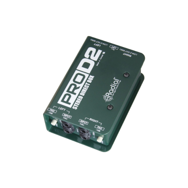 CAJA DIRECTA RADIAL PRO D2 ESTEREO SERIE PRO - Imagen 5