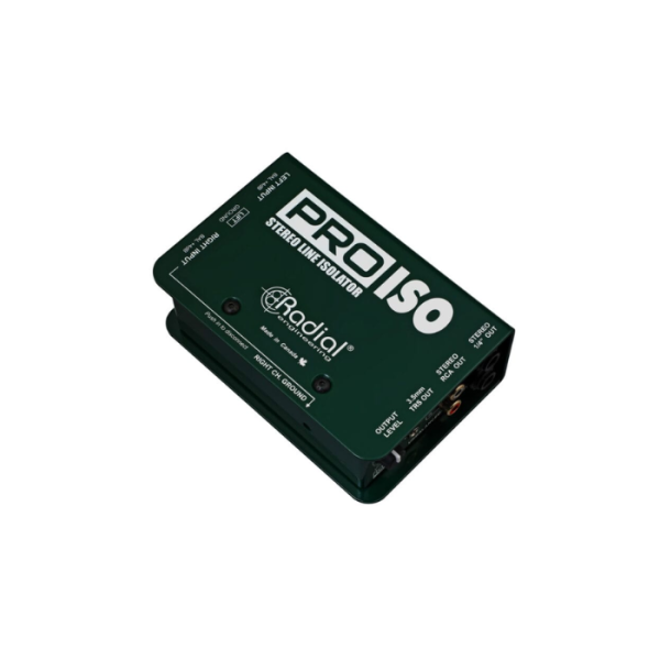 CONVERTIDOR Y AISLADOR DE +4DB A 10DB RADIAL PRO ISO - Imagen 5